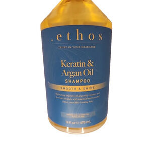 Ethos Keratin & Argan Oil Shampoo Smooth & Shine 16 fl oz
